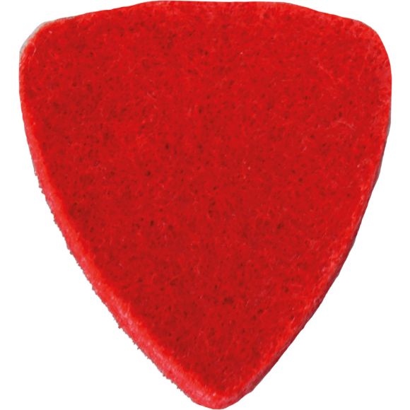 Viking VUP-1-R Felt Ukulele Pick, Red
