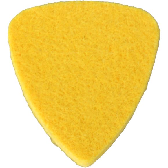 Viking VUP-1-Y Felt Ukulele Pick, Yellow