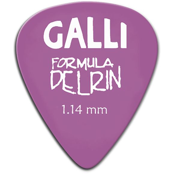 Galli D51P Delrin Pick, Purple. 1.14mm