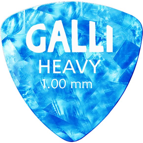Galli A13-Heavy Celluloid Pick, Triangle.Heavy