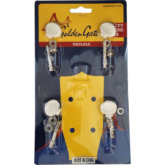 Golden Gate U-101 Ukulele Tuners - Banjo Style
