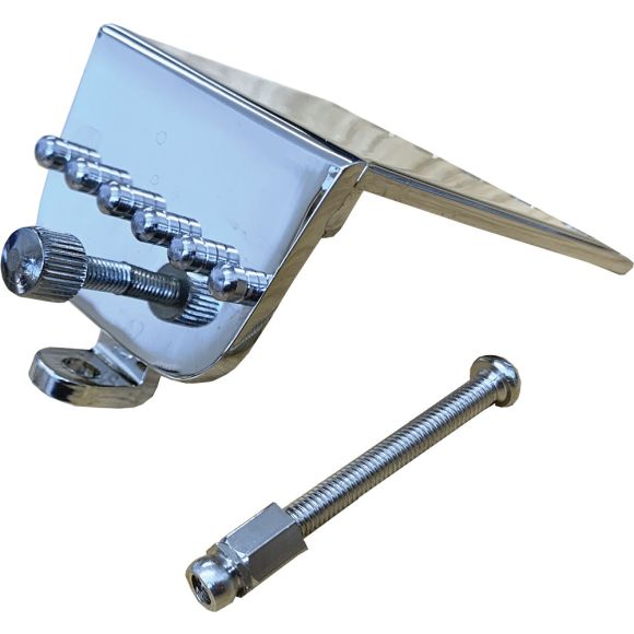 Viking VS-390G Guitar Banjo Tailpiece, Nickel