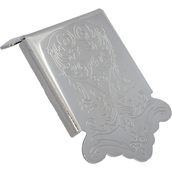 Viking VS-3110S Mandolin Tailpiece, Chrome