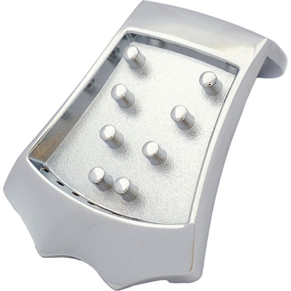 Viking VS-3112 Cast Mandolin Tailpiece.Nickel