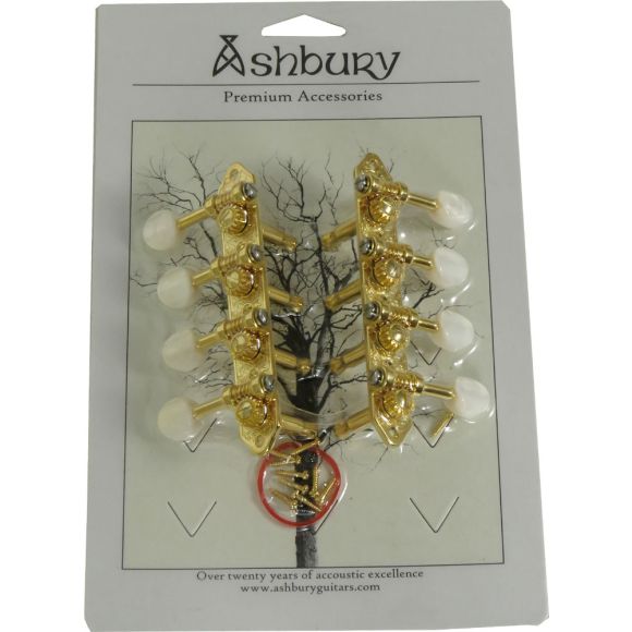 Ashbury AS-2032 A Style Machine Heads, Gold