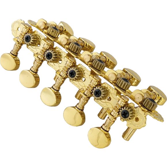 Viking VS-3414G Cittern Machine Heads, Gold