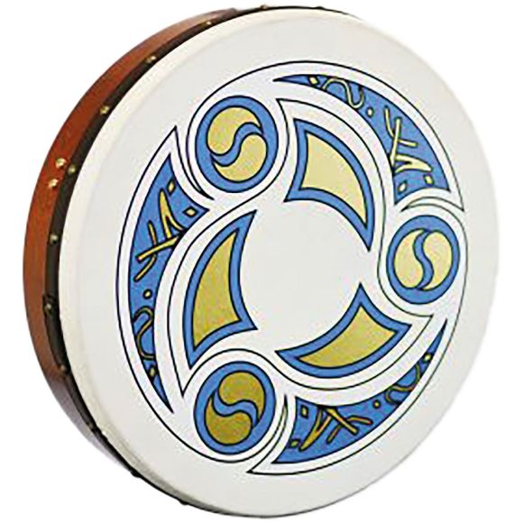 Waltons Celtic 18inch Bodhran Trinity Design