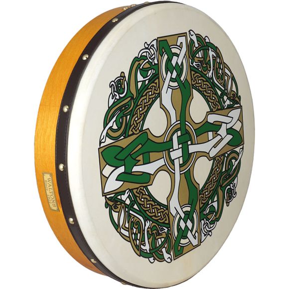 Waltons Celtic 18inch Bodhran Celtic Cross