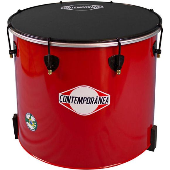 Contemporanea Nesting Surdo 18inch x 40cm. Red. Napa