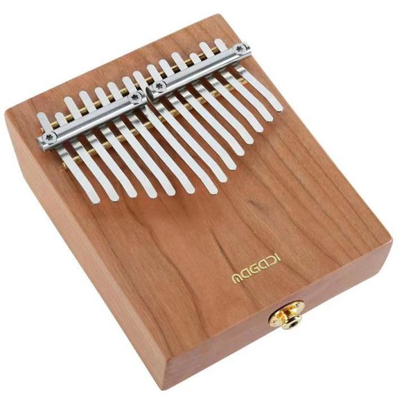 Magadi M14-E 14 Note Electro Kalimba, Cherry