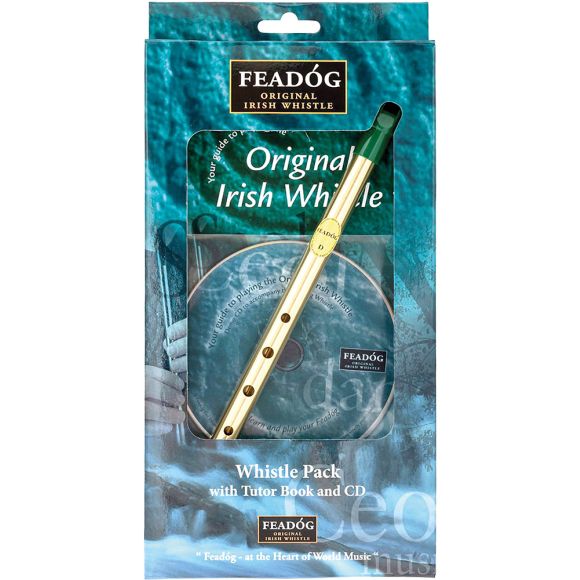 Feadog FW03 Triple Pack Brass D Whistle