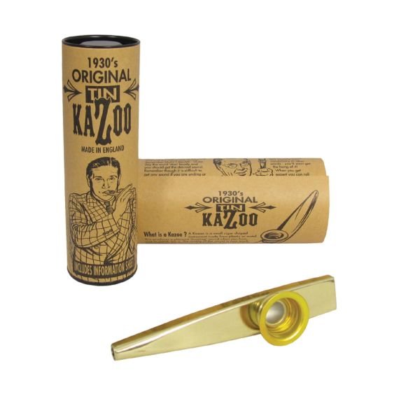 Clarke Metal Kazoo, Gold Colour