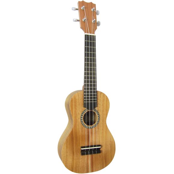Carvalho 100S Soprano Ukulele, Acacia Wood