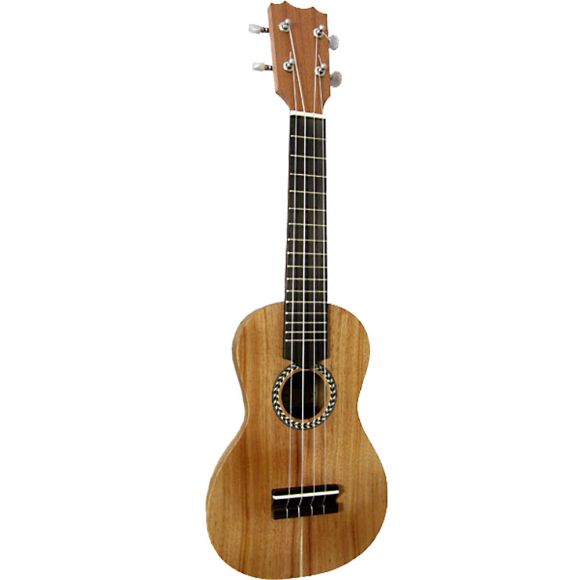 Carvalho 200C Thin Slim Concert Uke, Acacia Wood