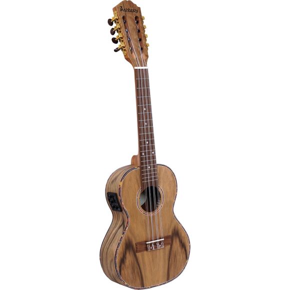 Ashbury AU-89T8E 8 String Tenor Ukulele, Electro