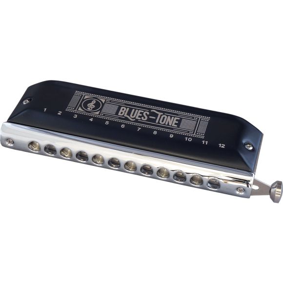 Blues Tone BSFR-2.0 Chromatic 12 Hole Harmonica, C