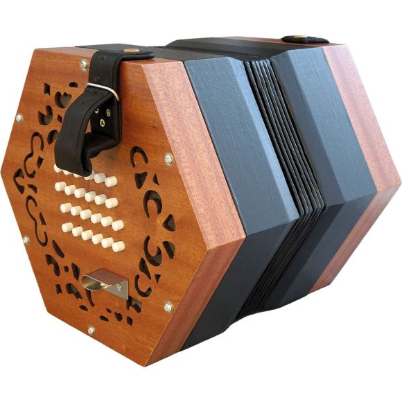 Scarlatti SCE-48 English Concertina, 48 Key