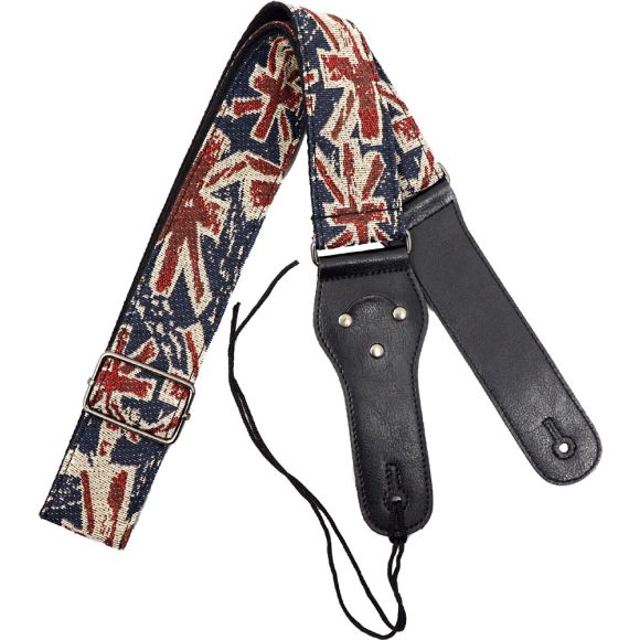 Viking VGS-54 Woven Guitar Strap. UK Funky