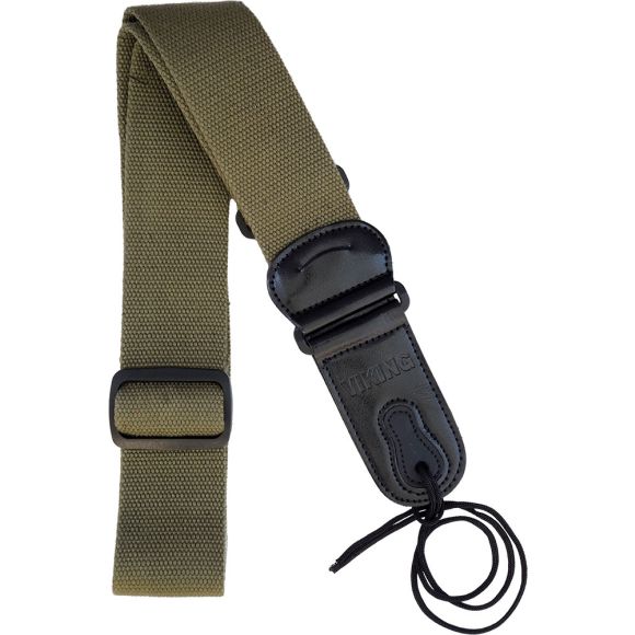 Viking VGS-60G Cotton Guitar Strap Green