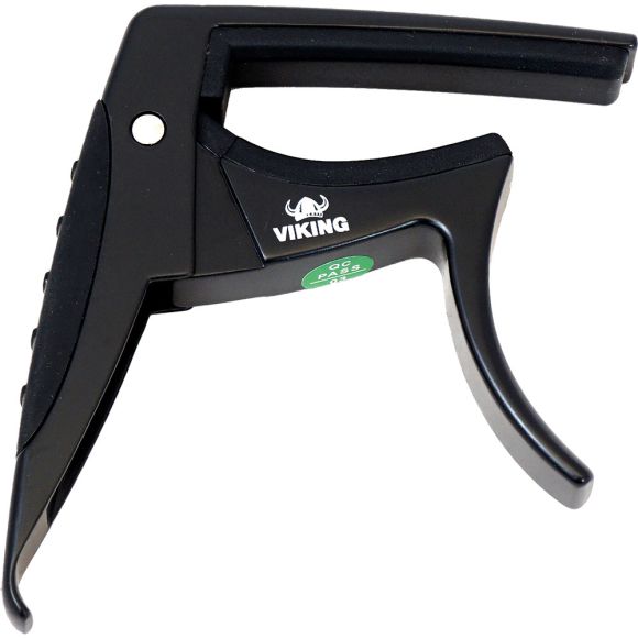 Viking VGA-5200K Acoustic Guitar Capo, Black