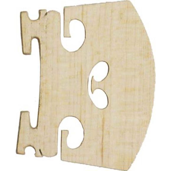 Viking 4/4 Violin Bridge, Unfitted