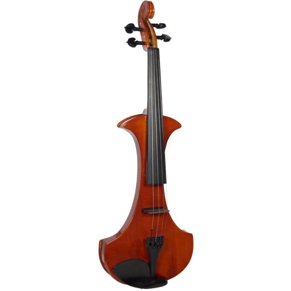 Cremona SV-180E Electric Frame Violin, Outfit
