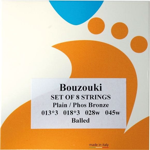 Galli BP100 Irish Bouzouki, Ball Ended Set