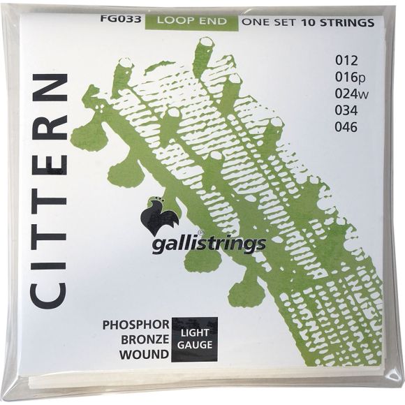 Galli FG033 Cittern String Set, Loop Ended