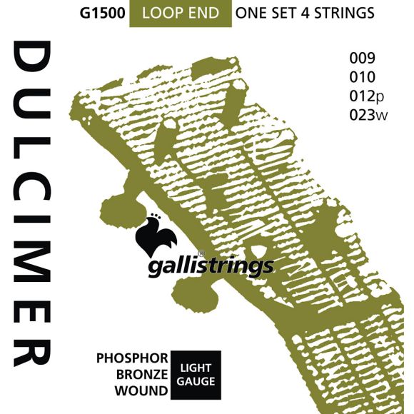 Galli G1500 Appalachian Dulcimer Strings