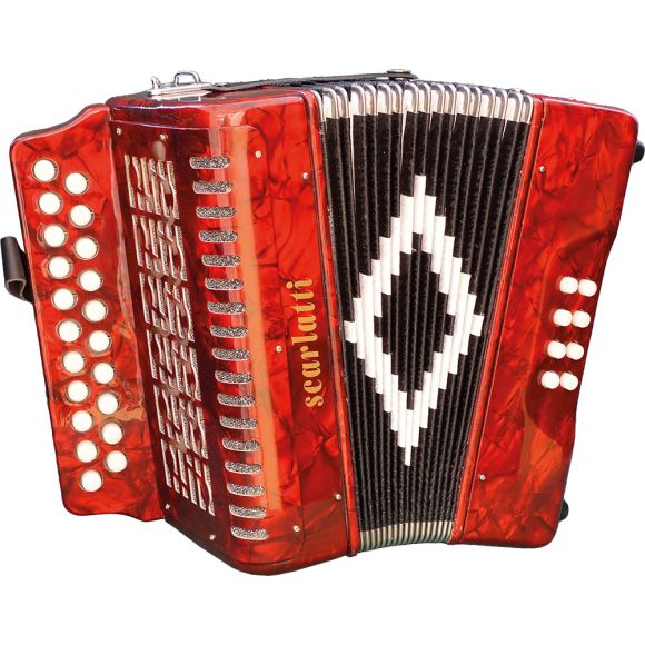 Scarlatti MARINO B/C Melodeon, Red