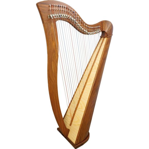 Glenluce Dornal 27 String Harp, Full Levered