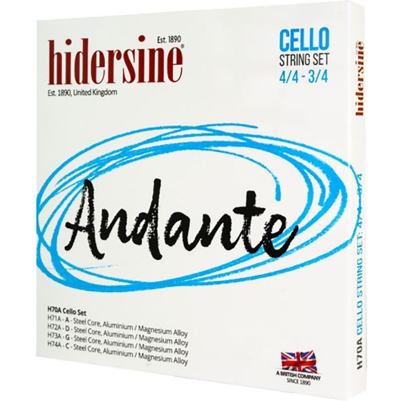 Hidersine H70A Andante Cello String Set