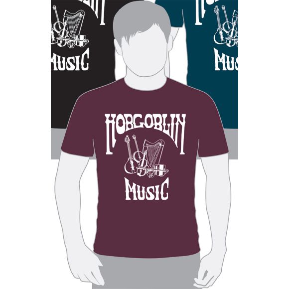 Hobgoblin Music T-Shirt, XXL. Maroon