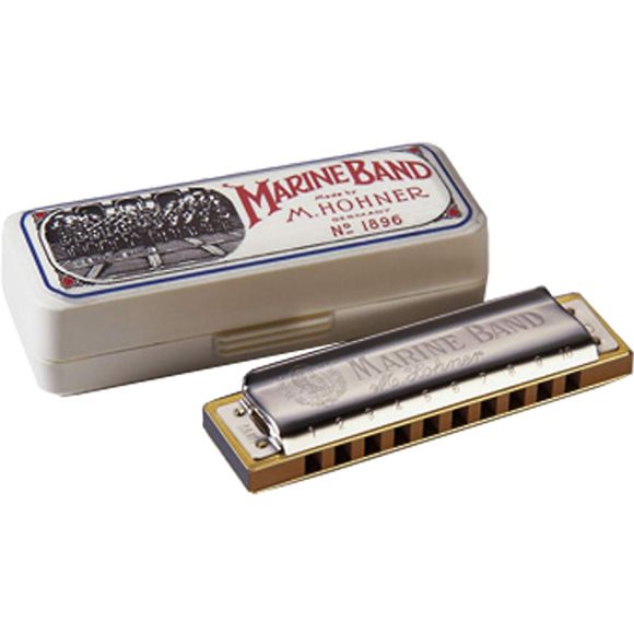 Hohner 1896 Marine Band Harp in C