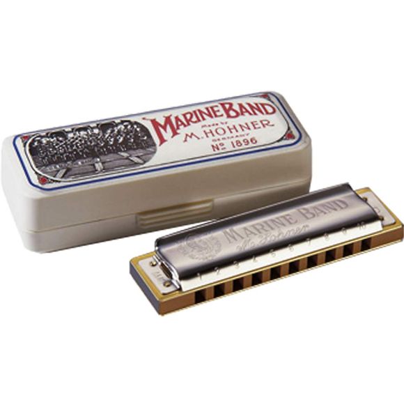Hohner 1896 Marine Band Harp in G
