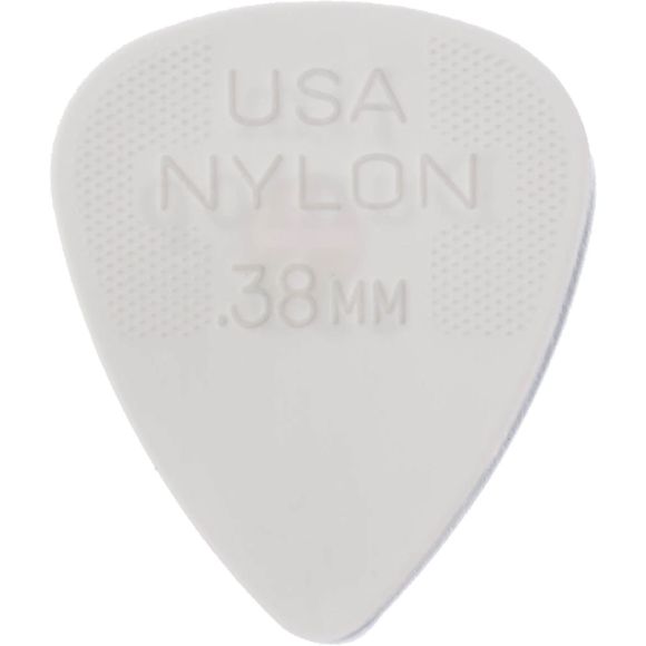 Dunlop Nylon Standard Pick, .38mm. Pk of 12
