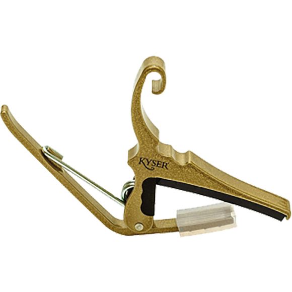 Kyser KG6G Quick Change Guitar Capo, Gold