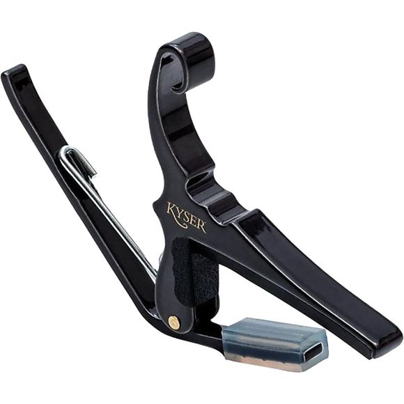 Kyser KG6B Quick Change Guitar Capo, Black