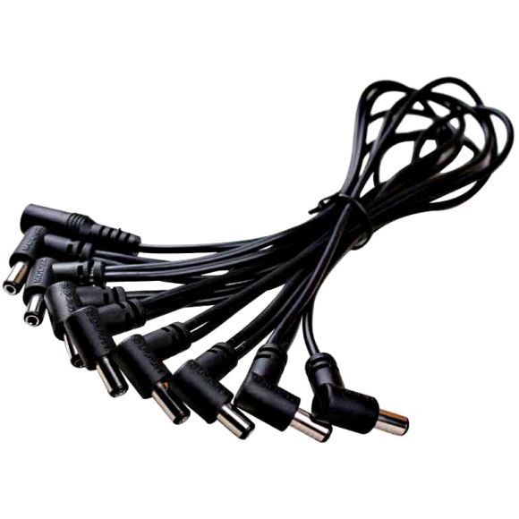 Mooer PDC8A 8 Angle Plug Daisy Chain Cable