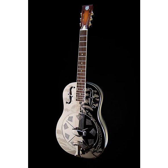 National Type O Single Cone Resoohonic Guitar