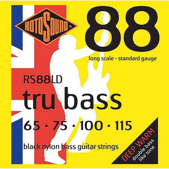 Rotosound RS88LD Tru Bass Strings Black 65-115