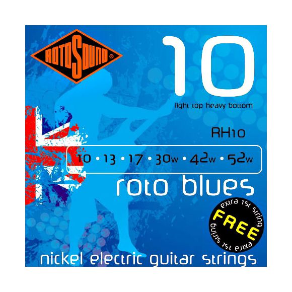 Rotosound RH10 Roto Blues Electric Guitar Set