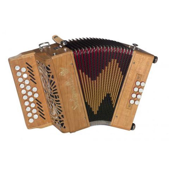 Saltarelle Selkie D/G Melodeon. 2 Voice
