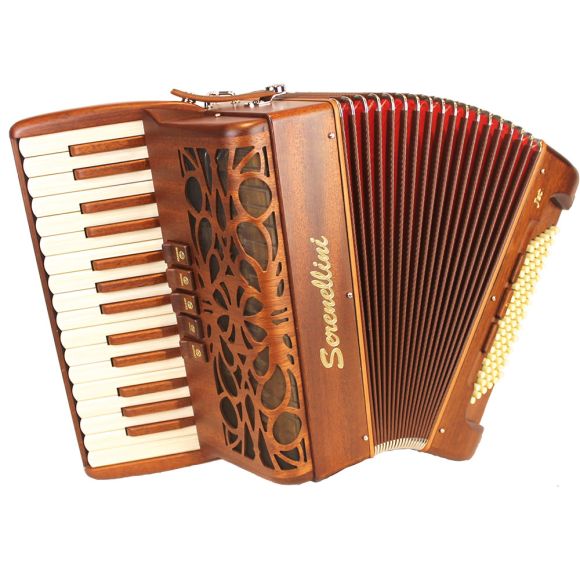 Serenellini Jet Compact 78 Bass Accordion, Mah