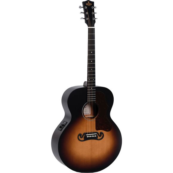 Sigma GJM-SGE Grand Jumbo Electro Guitar