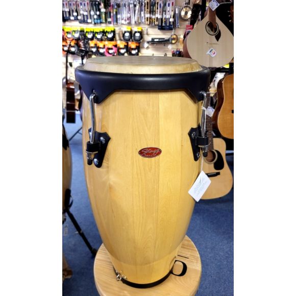 Stagg Portable Wooden Conga,  9 Inch Head, complete with gig bag