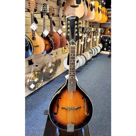 Ozark 2073 A Model Mandolin,  Solid Spruce Top, Solid Maple Back & Sides, sunburst finish
