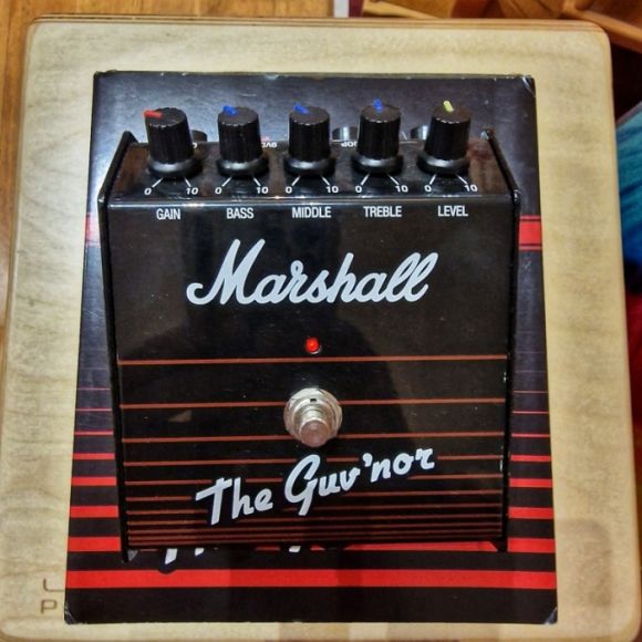Marshall 'The Guv'nor' pedal, as new with box. 