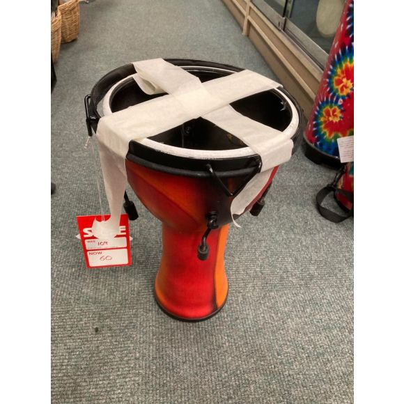 Toca Percussion TSSDJ-LB Large Street Series Djembe Sold as seen, needs a replacement head