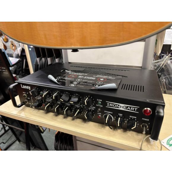 Laney Ironheart IRT-STUDIO Rack Tube Guitar Head with USB Interface, Complete with gigbag and footswitch